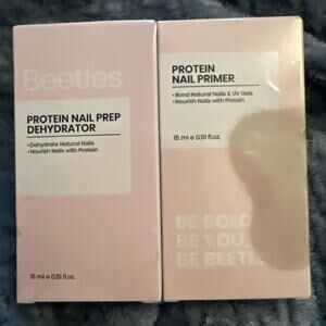 Beetles 15ml Nail Dehydrator and Primer - Acid Free & Hema-Free Natural Prep NEW